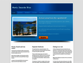 manlyseasidebliss.com screenshot