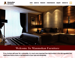 manmohanfurniture.com screenshot