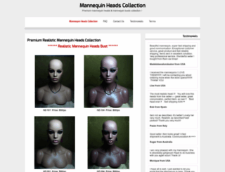 mannequin-collection.com screenshot