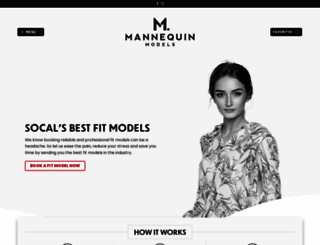 mannequin-models.com screenshot