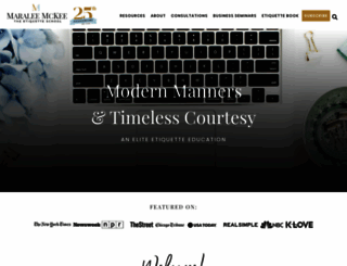 mannersmentor.com screenshot