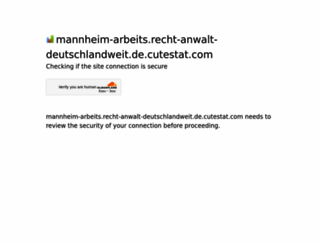 mannheim-arbeits.recht-anwalt-deutschlandweit.de.cutestat.com screenshot