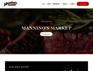 manninosmarket.com screenshot