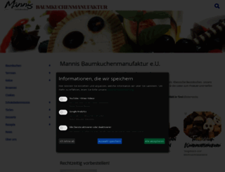 mannis-laden.eu screenshot