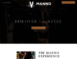 mannoclothing.com screenshot