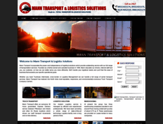 manntransport.com screenshot