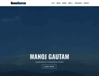 manojgautam.com screenshot
