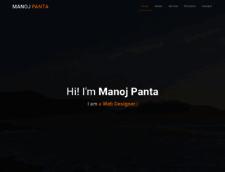 manojpanta.com.np screenshot