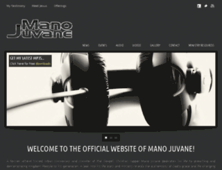 manojuvane.com screenshot