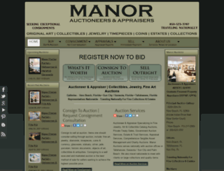 manorauctions.com screenshot
