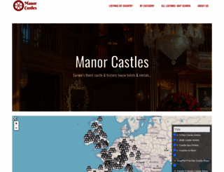 manorcastles.com screenshot