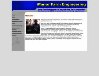 manorfarmengineering.co.uk screenshot