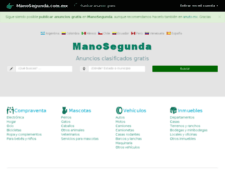manosegunda.com.mx screenshot
