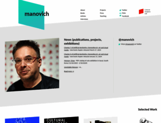 manovich.net screenshot