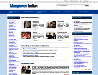 manpowerindia.net screenshot