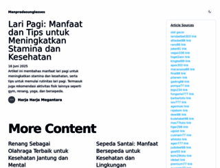 manpradasunglasses.com screenshot