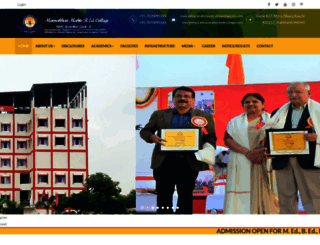 manrakhanmahtobedcollege.com screenshot