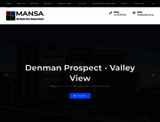 mansa.com.au screenshot