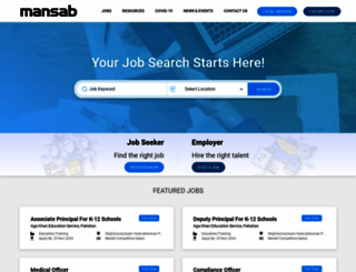 mansab.org screenshot