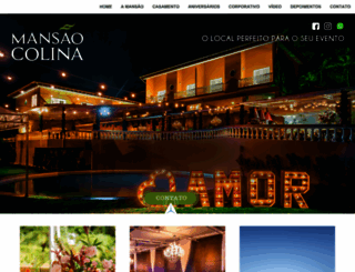 mansaodacolina.com.br screenshot