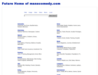 manscomedy.com screenshot