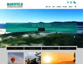 mansfieldmtbuller.com.au screenshot