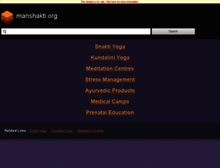manshakti.org screenshot