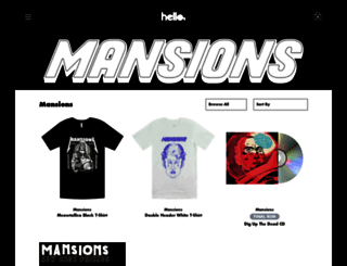 mansions.hellomerch.com screenshot