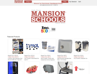 mansionschools.com screenshot