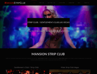 mansionstripclub.com screenshot