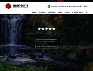 mansons.net screenshot