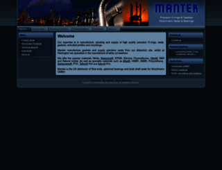 mantek.co.uk screenshot