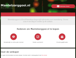 mantelzorggooi.nl screenshot