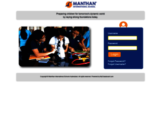manthan.myclassboard.com screenshot
