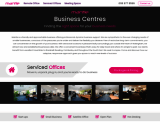 mantleltd.co.uk screenshot