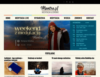 mantra.pl screenshot