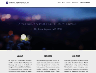 mantramentalhealth.com screenshot