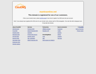 mantraonline.net screenshot