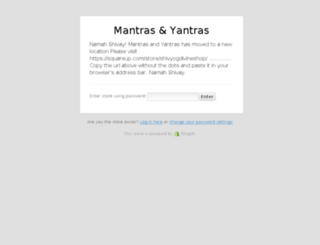 mantrasandyantras.com screenshot