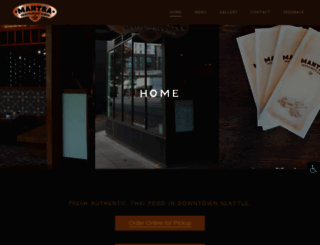 mantrathai.com screenshot