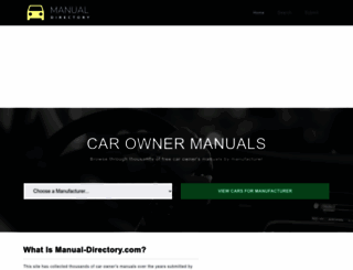 manual-directory.com screenshot