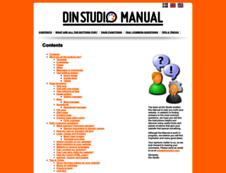 manual.dinstudio.com screenshot
