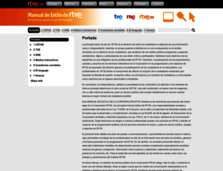 manualdeestilo.rtve.es screenshot