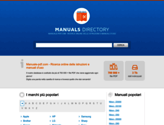 manuale-pdf.com screenshot