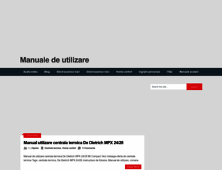 manualedeutilizare.com screenshot