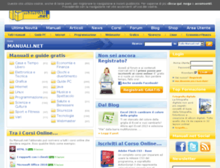 manuali.net screenshot