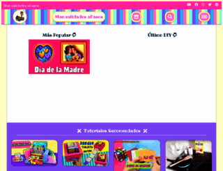 manualidadesapasos.com screenshot