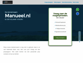 manueel.nl screenshot
