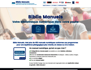 manuel-numerique.com screenshot