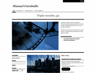 manuelcaraballo.wordpress.com screenshot